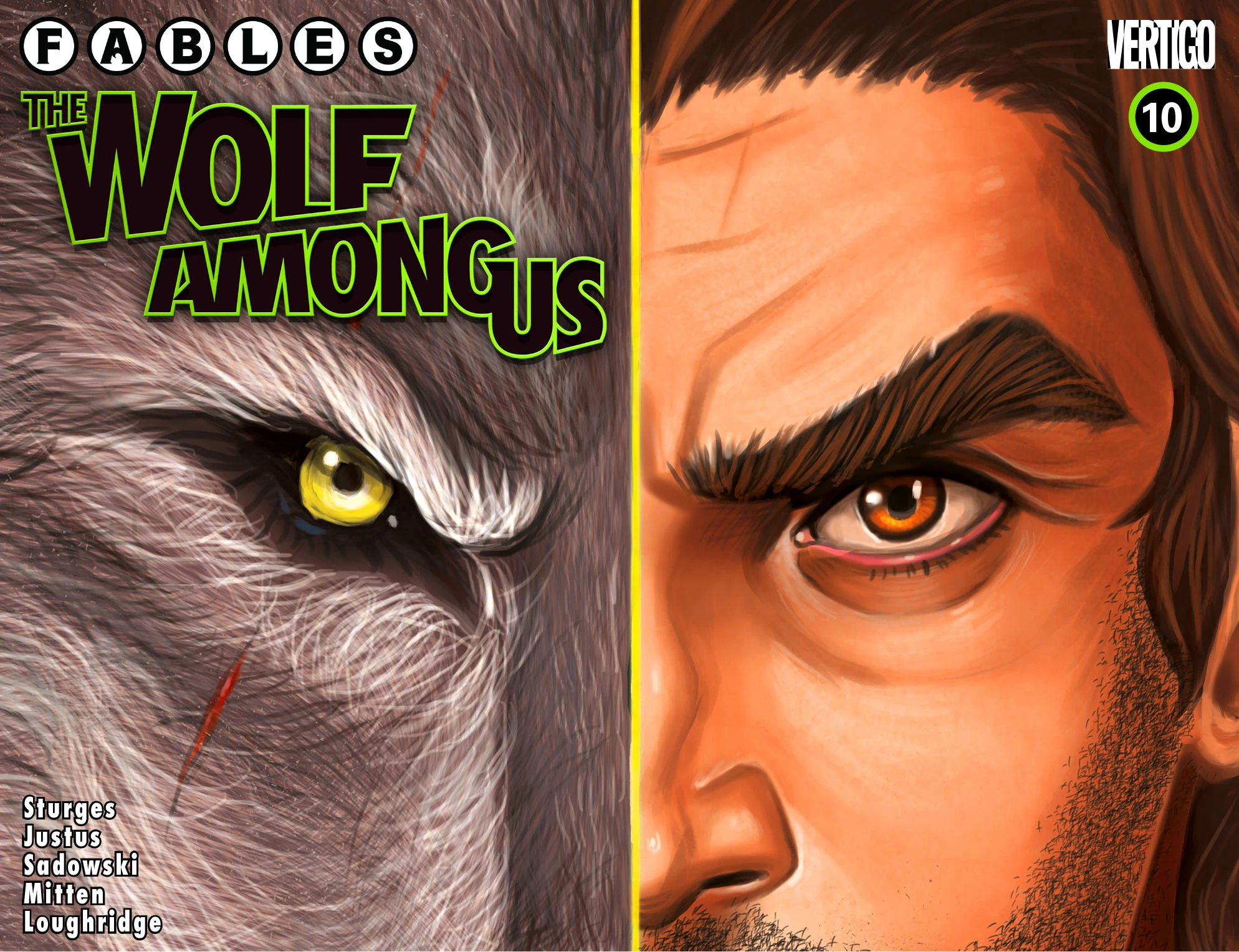 Fables: The Wolf Among Us #10 (DC, 2015 — Cover A) cover